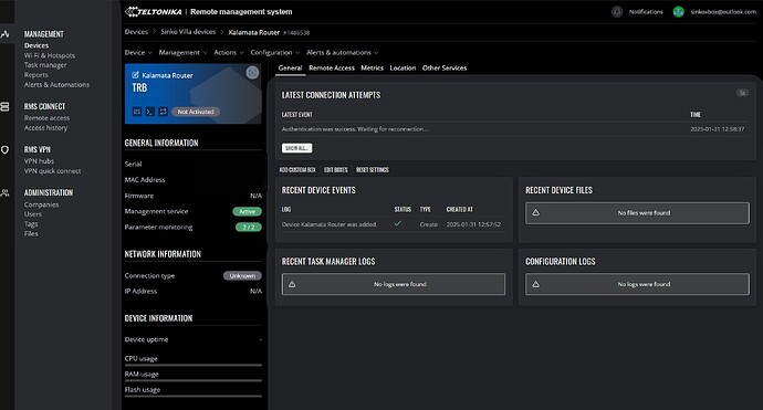 RMS Router