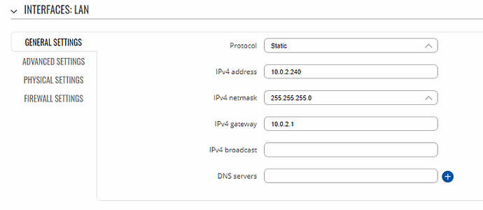 RUT240 gateway