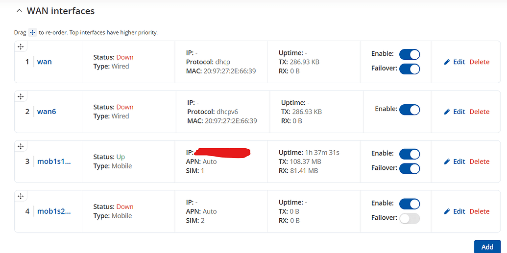 WAN Not working on RUT956 Teltonika Networks Teltonika Community