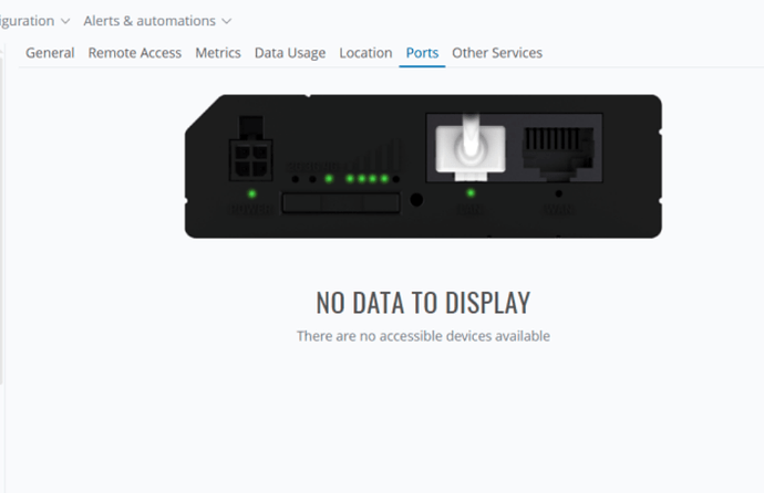 no data