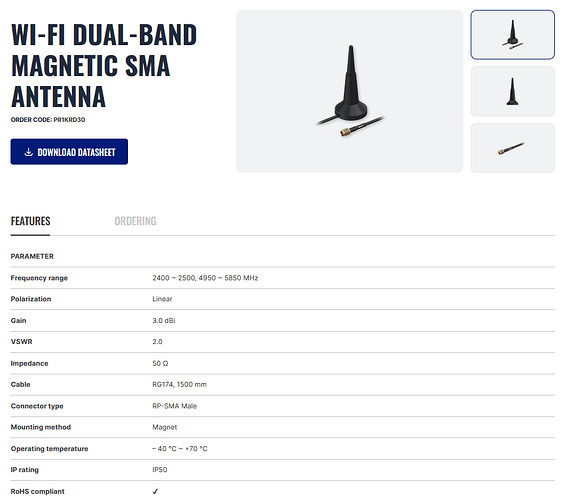 Antenna Specifications