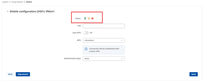 mobile config