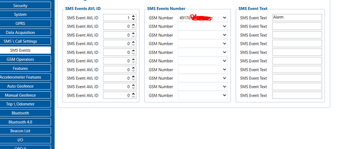 sms event