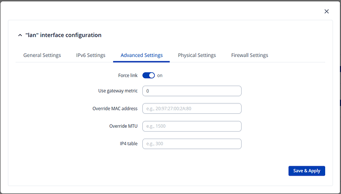 lan interface 3