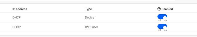 Clients-Einstellungen
