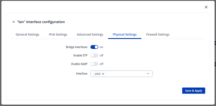lan interface 4