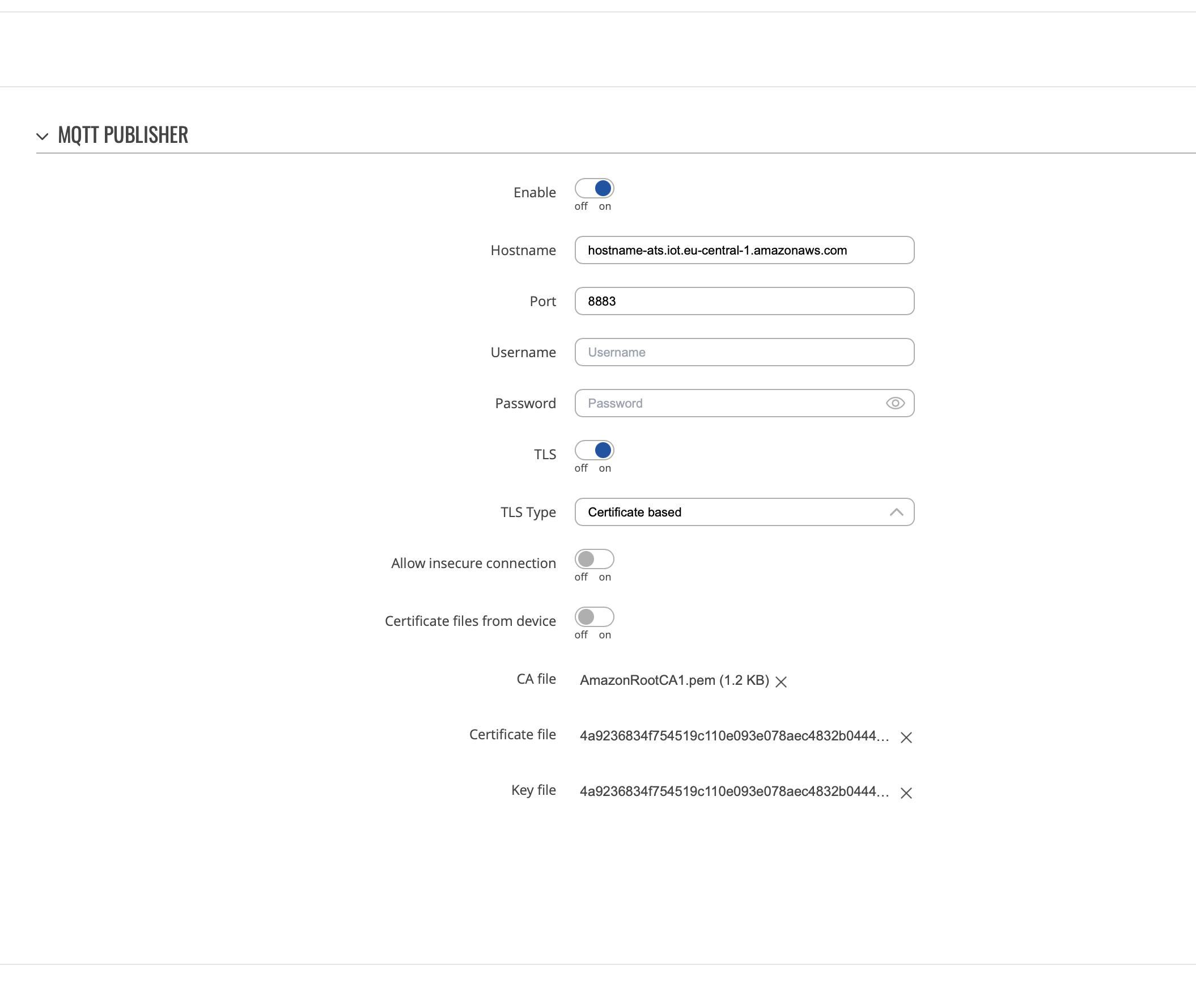 How To Create An MQTT Bridge With AWS Core IOT - Teltonika Networks ...