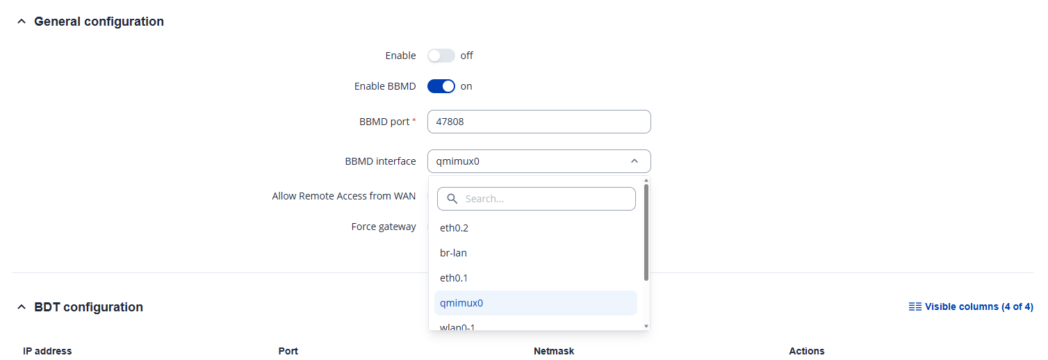 Bacnet BBMD – Mobile interface - Networking Solutions - Teltonika Community